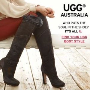 Ugg Collection Donata Shearling Over the Knee Boot